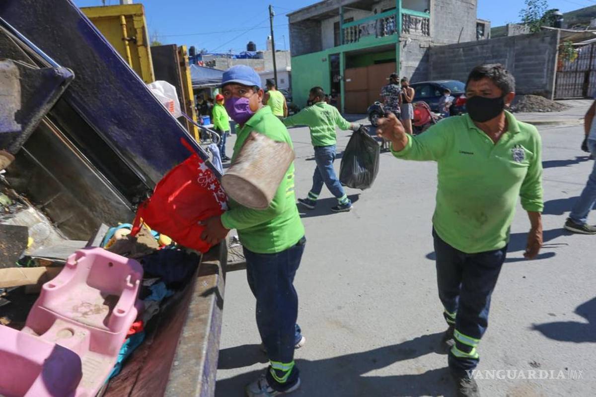 Van más de 60 toneladas retiradas de cacharros
