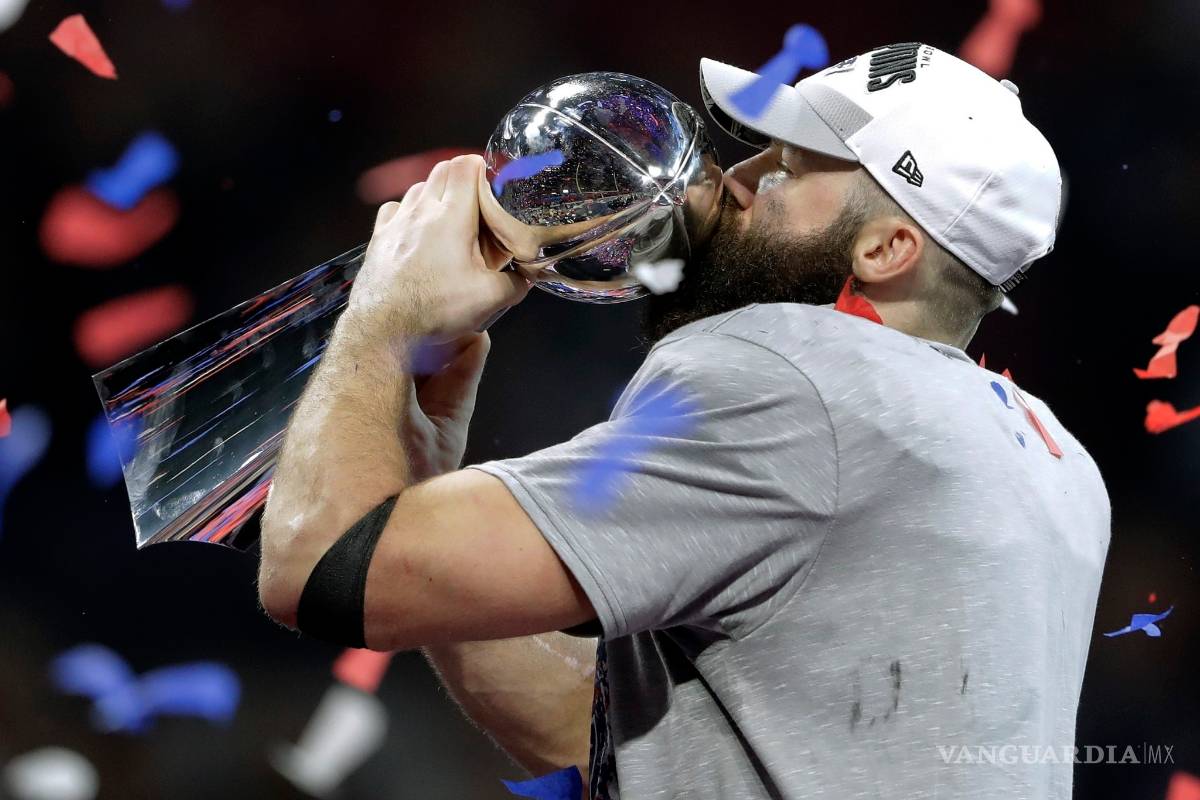 Ni Tom Brady, ni Jared Goff, ¡Julian Edelman es el MVP del Super Bowl LIII!