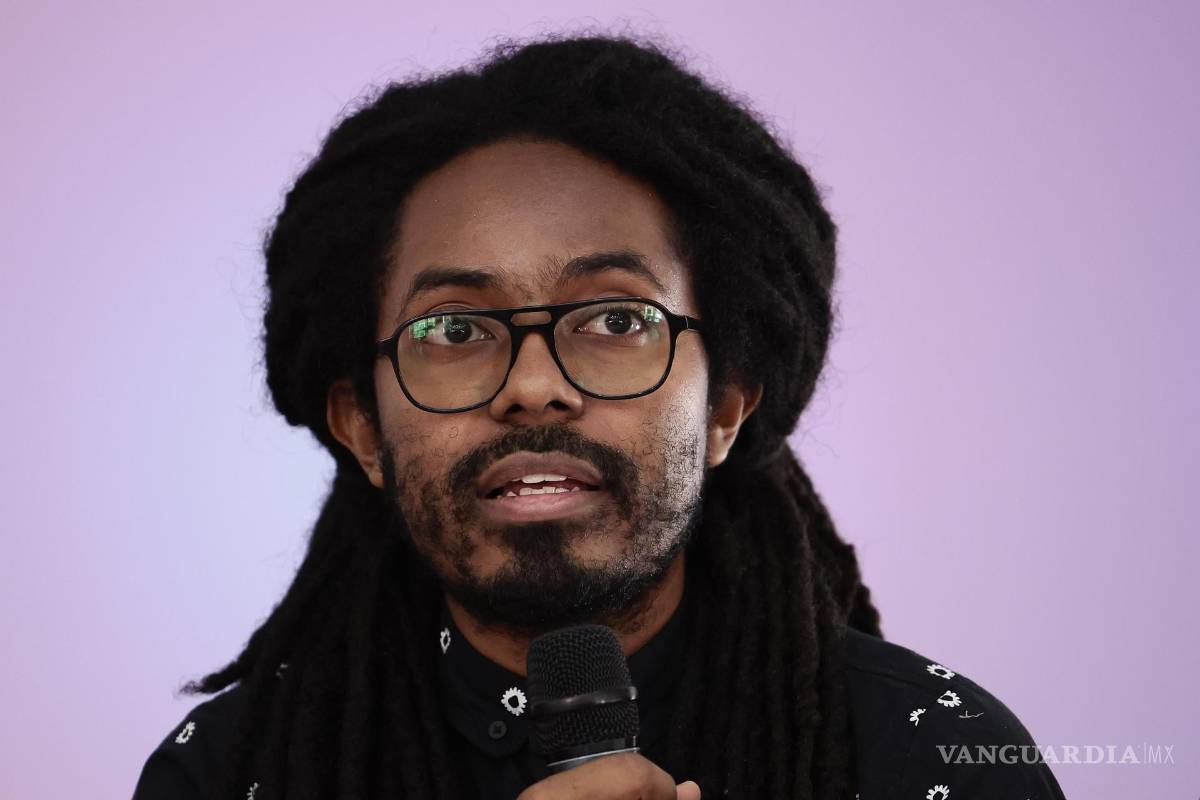 $!El director de cine y activista André Lô Sánchez en la presentación de la Agenda Nacional Contra el Racismo México 2024.