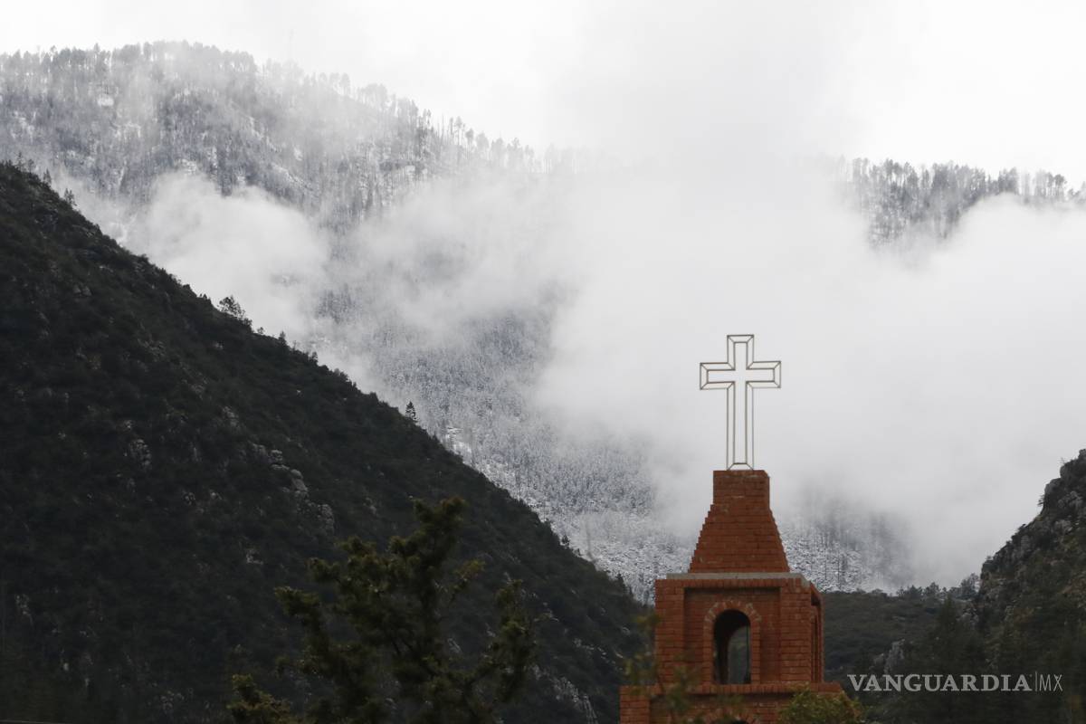 $!No, no es Suiza ¡es la sierra nevada de Arteaga, Coahuila! (Fotogalería)