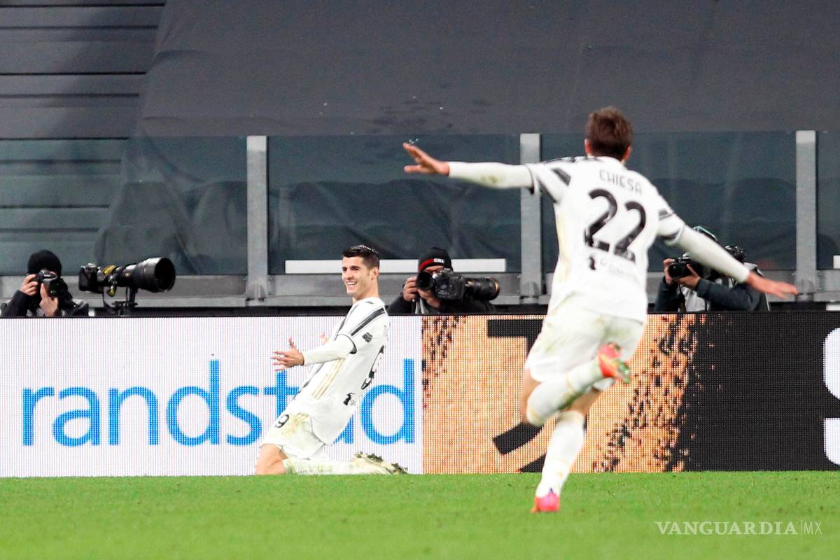 Juve remonta y vence a Lazio: doblete de Morata