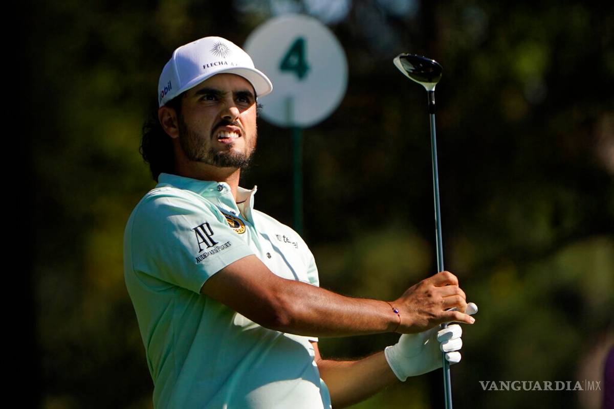 Abraham Ancer terminó como colíder en el primer día del Masters de Augusta