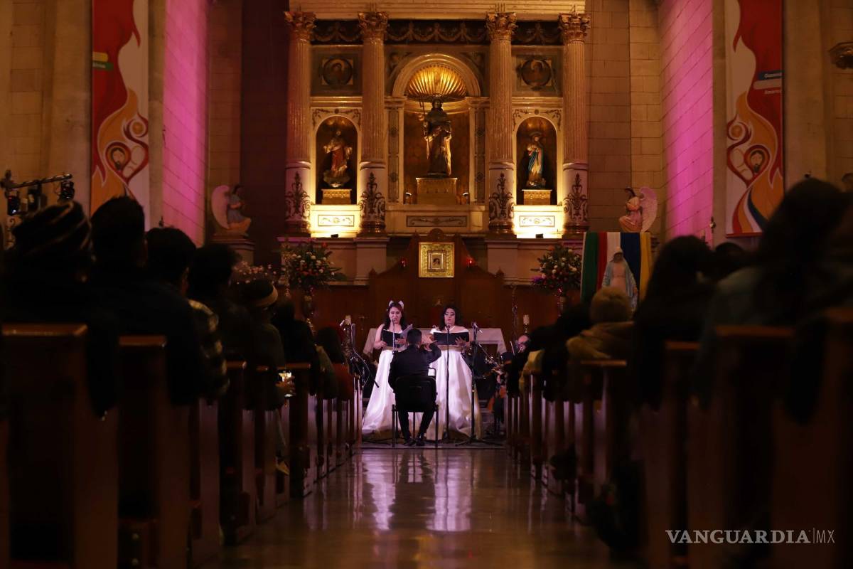 $!Mozart y Pergolesi fueron interpretados en la Catedral de Santiago.
