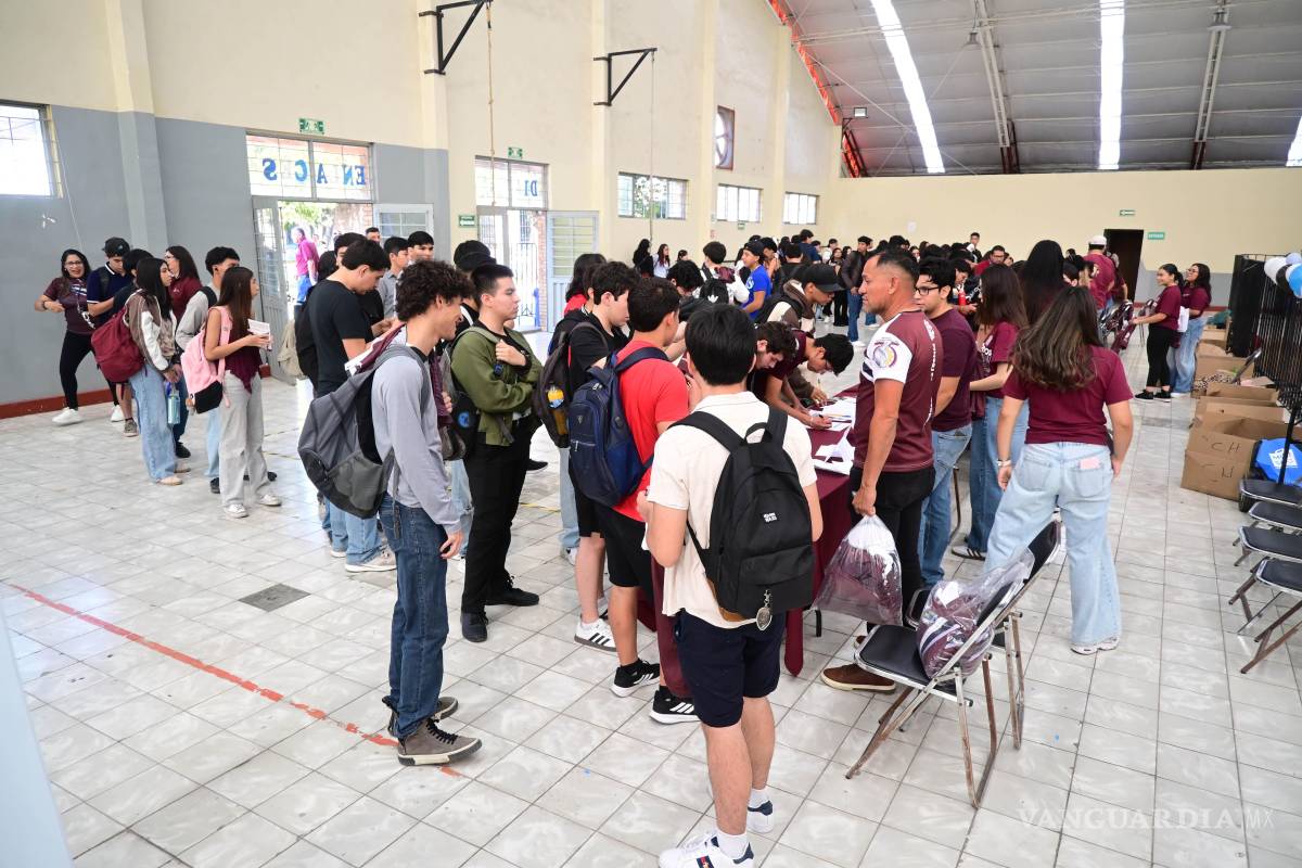 $!Con Huelum y playera guinda, reciben a nueva generación del TecNM-Saltillo.