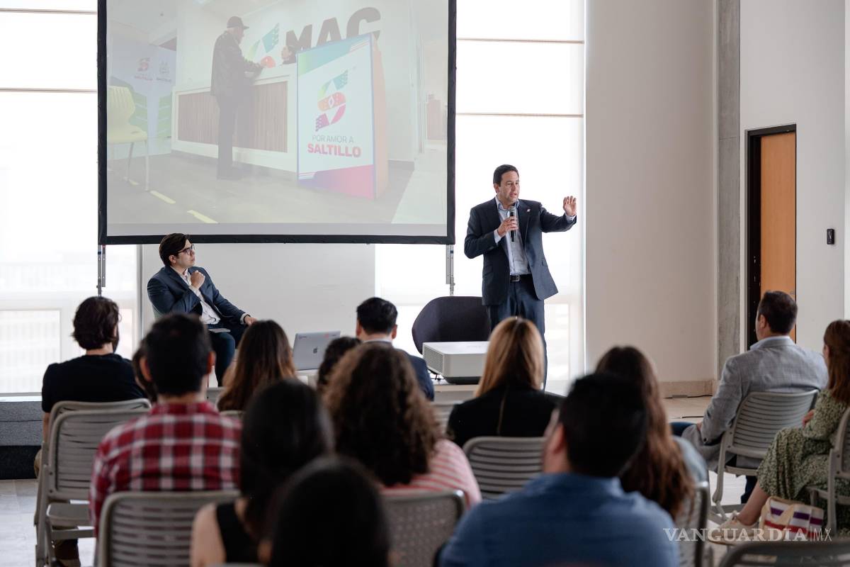 $!El alcalde de Saltillo participó en el II Encuentro de Transformación Digital, donde presentó los avances tecnológicos de su administración.