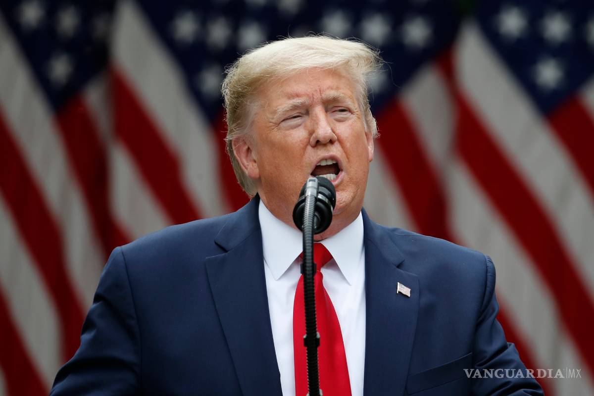 Anuncia Donald Trump fin de la relación de Estados Unidos con la OMS