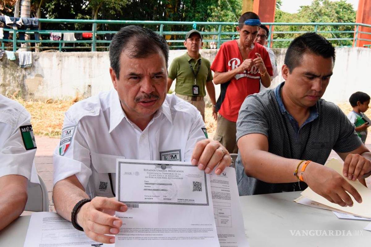 Otorga gobierno mexicano 111 CURP a migrantes centroamericanos