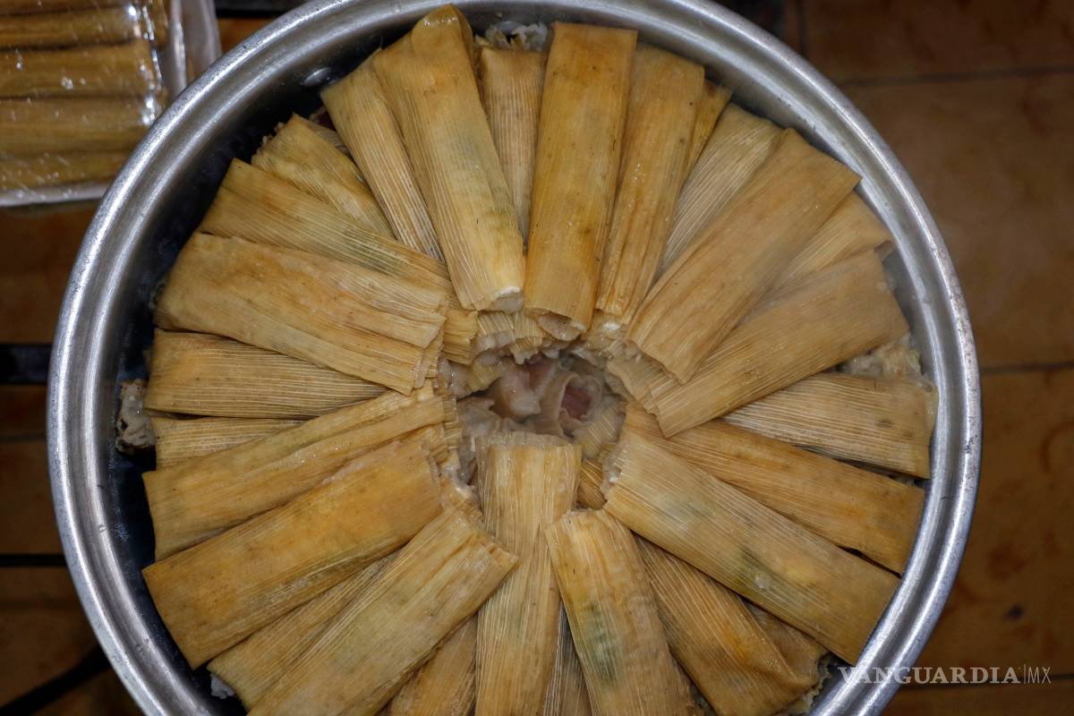 Se agotan los tamales en negocios de Saltillo