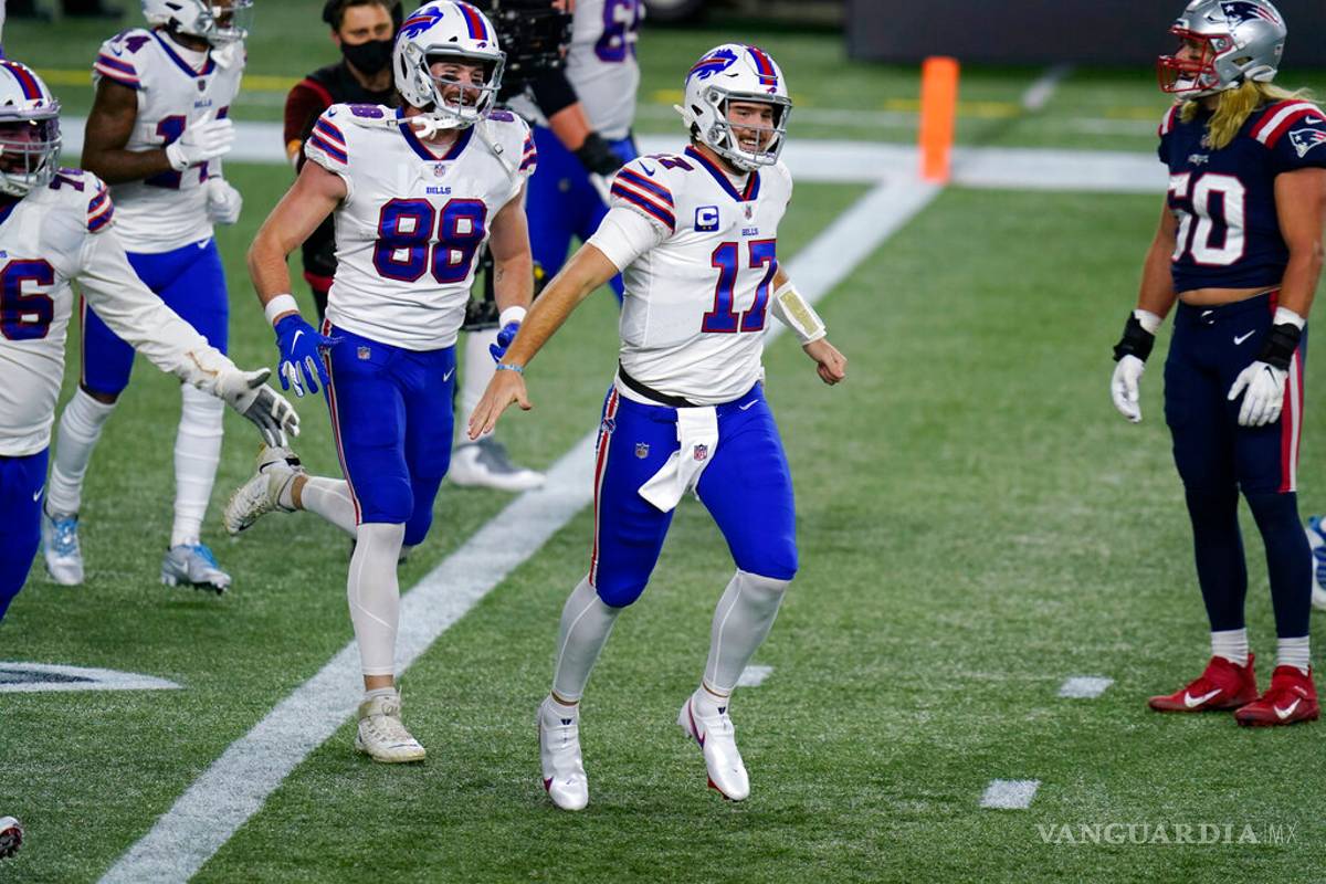 Bills aplastan a los Patriots el lunes por la noche