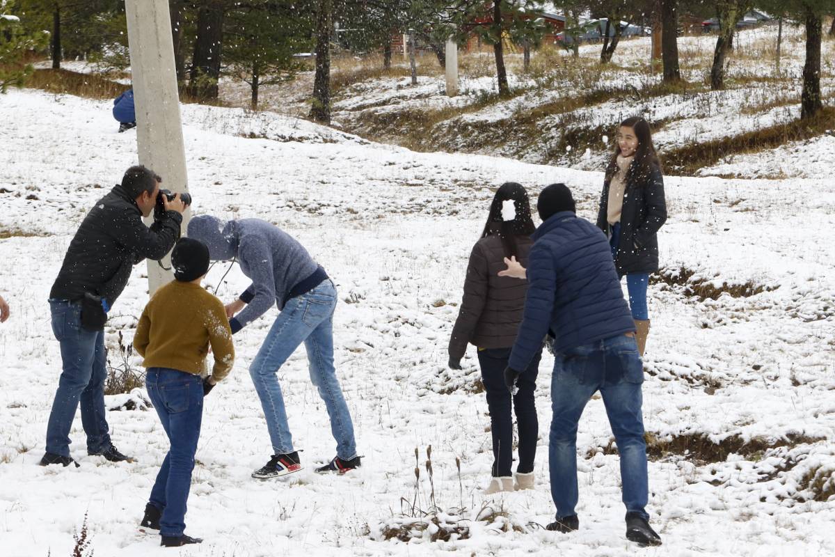 $!No, no es Suiza ¡es la sierra nevada de Arteaga, Coahuila! (Fotogalería)