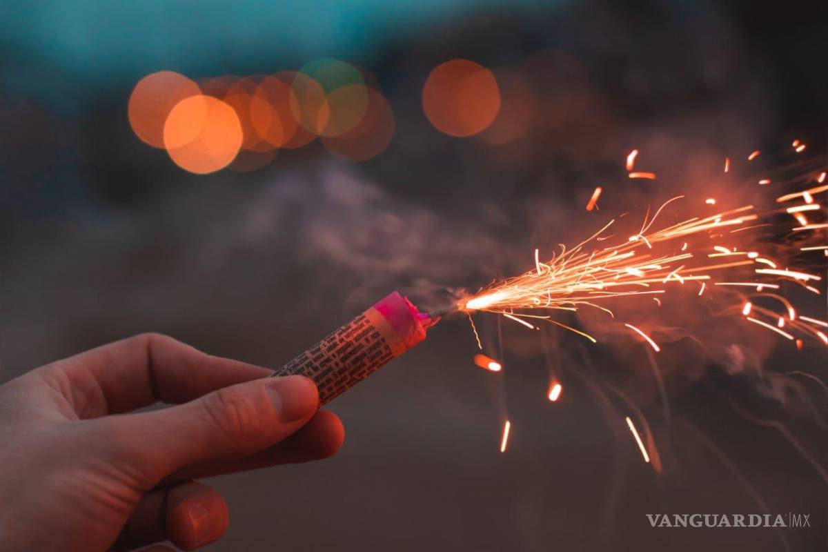 Saltillo: menor de 4 años termina con quemaduras por mal uso de pirotecnia