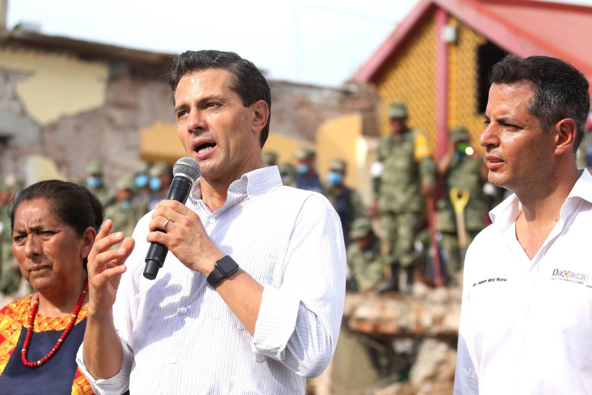 Peña Nieto visita Chiapas y eleva a 96 el número de muertos por el terremoto