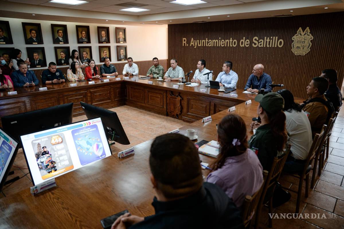 $!Funcionarios y representantes de diversas corporaciones participaron en la mesa de seguridad ordinaria.