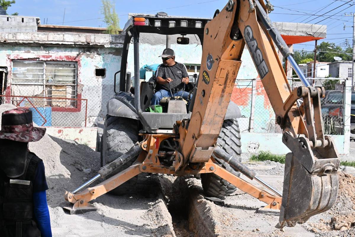 $!Los trabajos de reposición de la tubería beneficiarán a por lo menos 36 domicilios.
