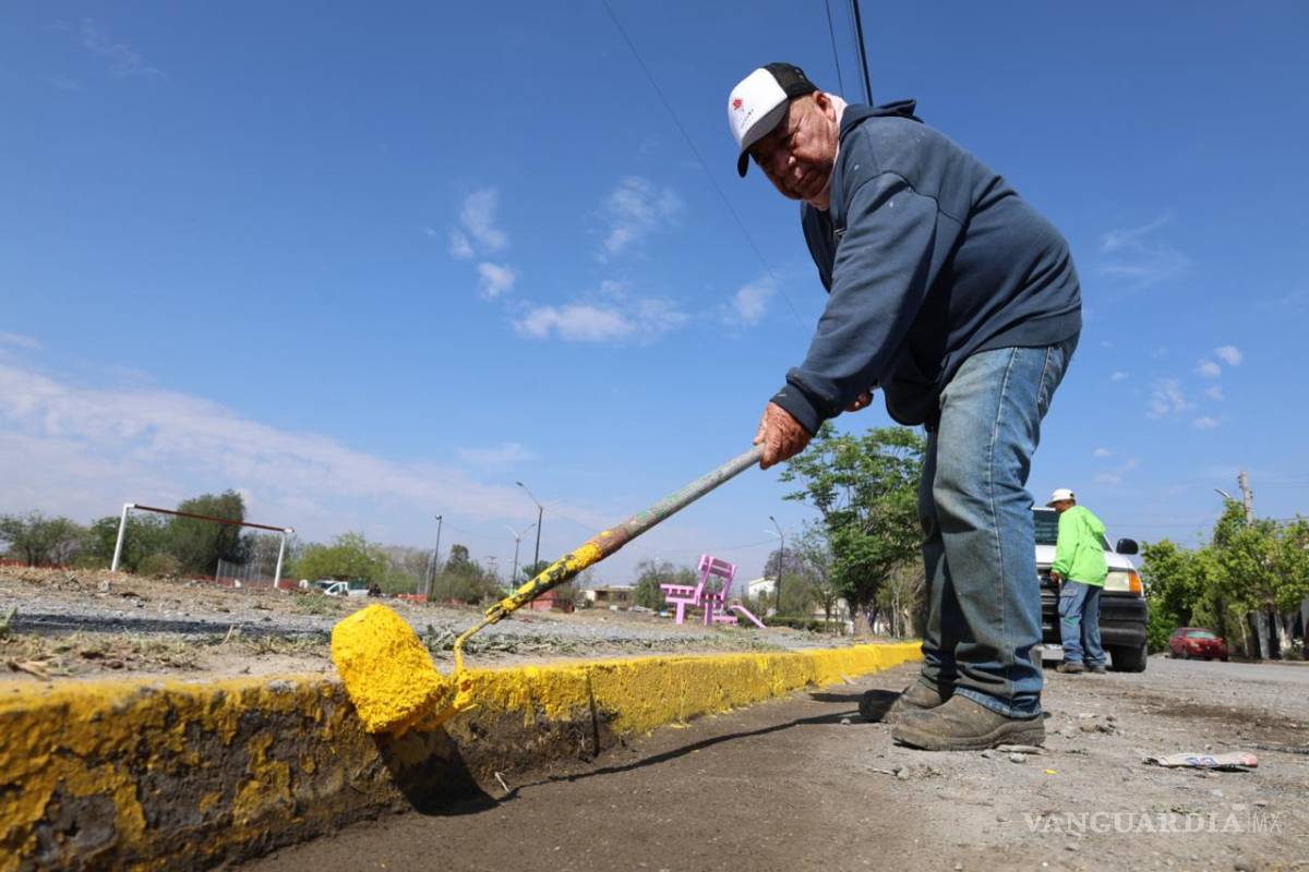 $!Además de la limpieza, las cuadrillas “Aquí Andamos” realizan, constantemente, acciones que embellecen la ciudad.