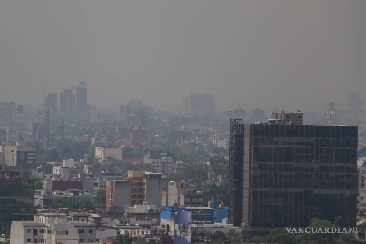Persiste mala calidad del aire en CDMX y Edomex