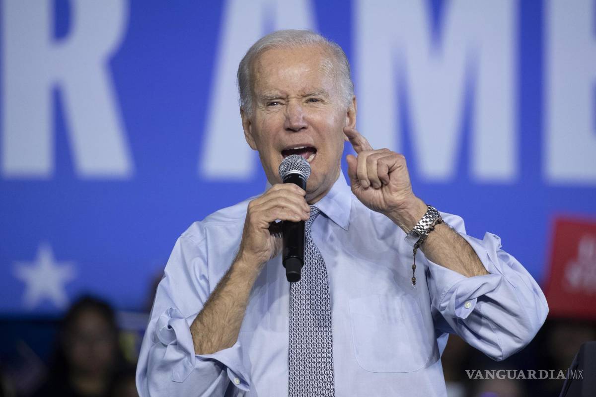 $!Joe Biden, presidente de Estados Unidos, en evento demócrata.