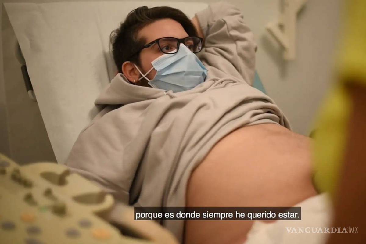 Rubén se embarazó, está a días de ser un padre transexual