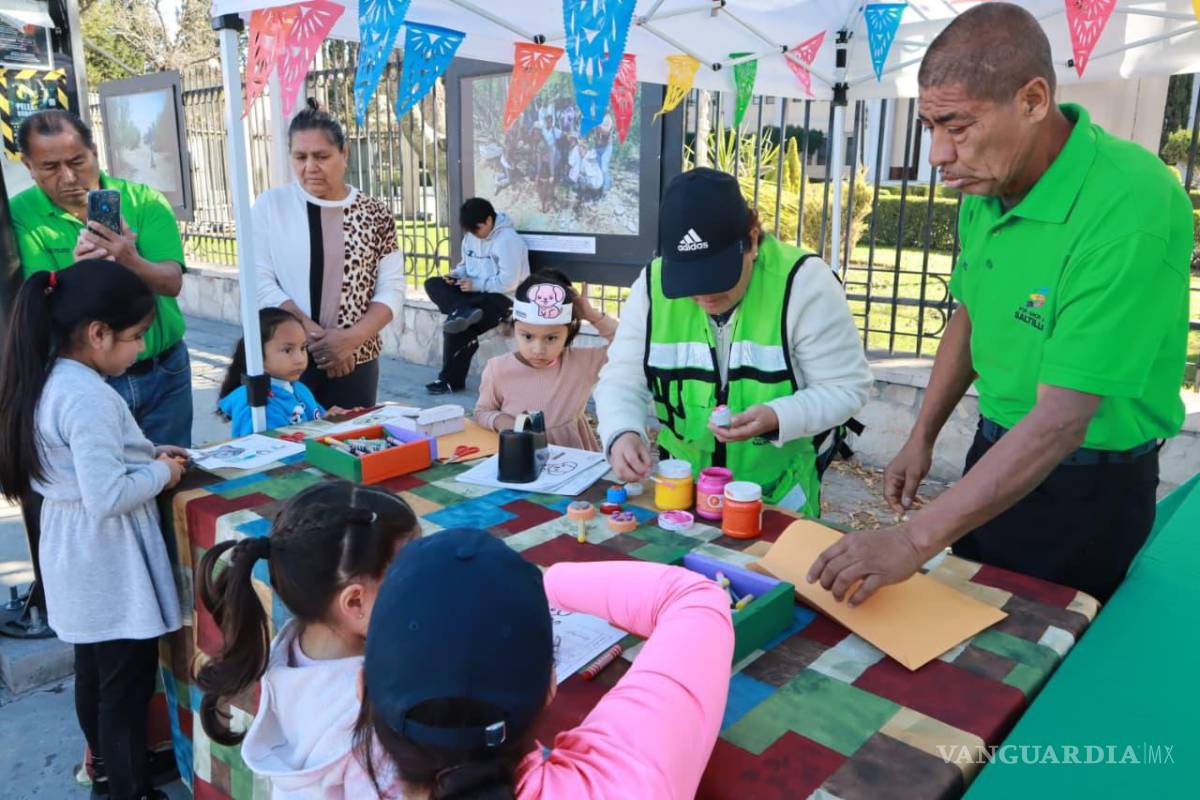 $!Elementos de la Policía Ambiental participaron en actividades de proximidad social durante la Ruta Recreativa, fortaleciendo la convivencia y el contacto directo con las familias.