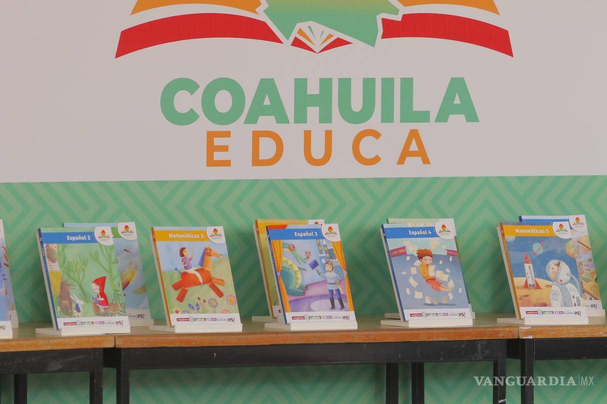 Libros de Coahuila Educa conformarán el nuevo acervo educativo de las escuelas