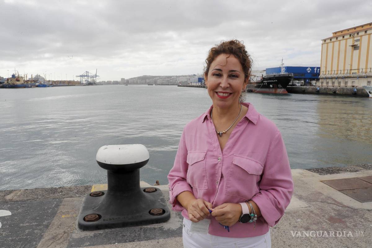 $!Sofía Hernández, la jefa del Centro de Coordinación Salvamento Marítimo de Las Palmas, que dirigió el rescate.