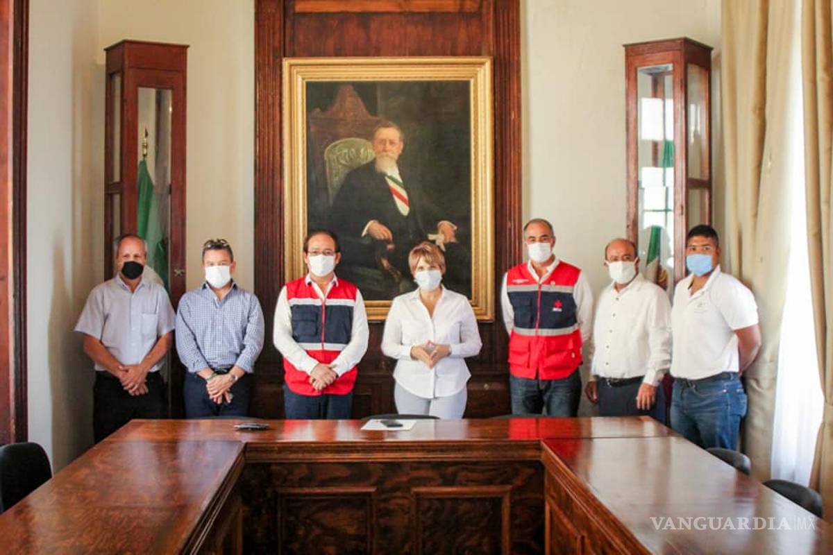 Gestionan instalación de Cruz Roja en Cuatro Ciénegas