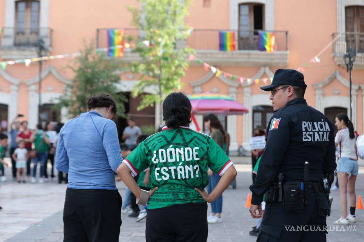 $!La jornada se desarrolló de manera pacífica y contó con presencia de elementos de seguridad en la zona centro de la ciudad.