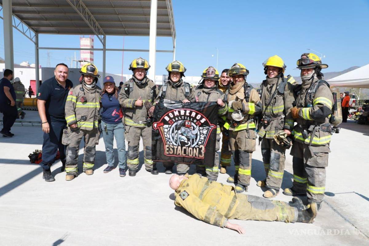 $!De los mejores cuerpos de Bomberos del país, el de Saltillo: Chema Fraustro
