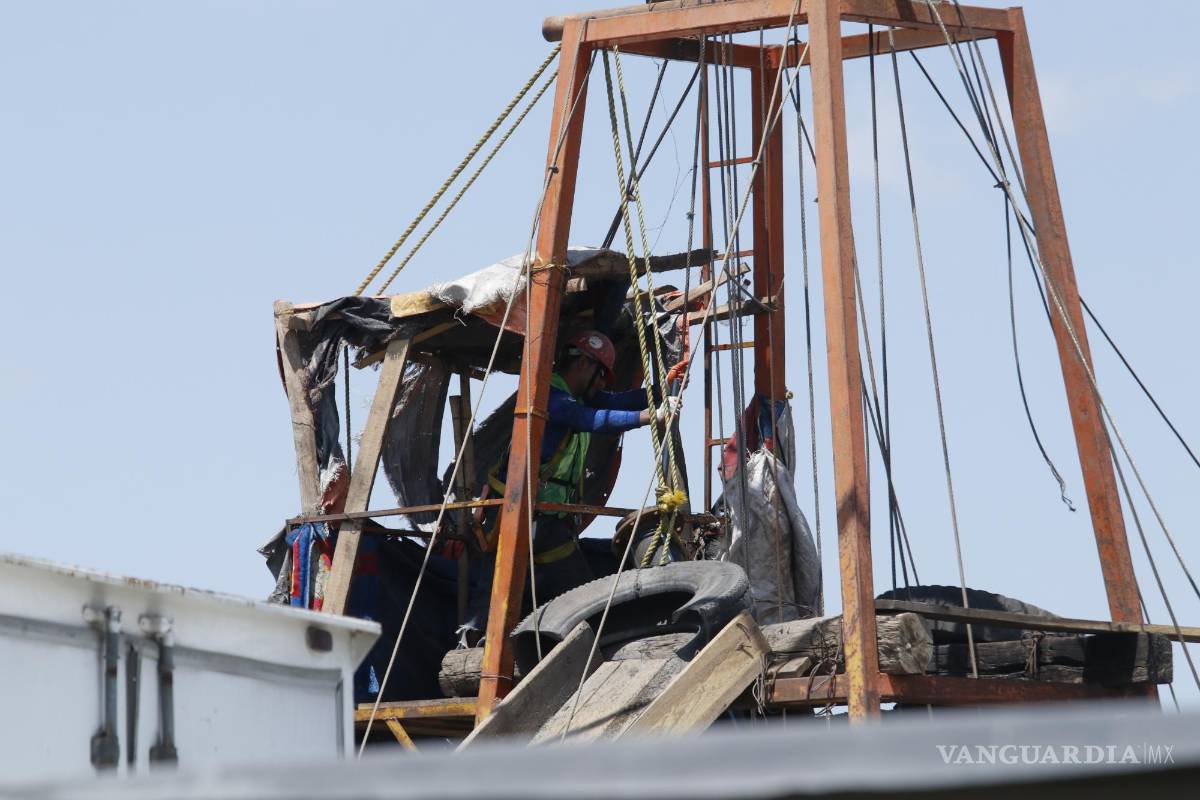$!Trabajos de rescate en la mina de Sabinas, Coahuila.