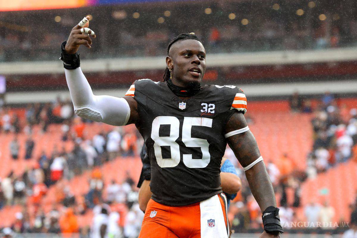 $!David Njoku, ante los Bengals, tiene un enfrentamiento favorable en Semana 7.