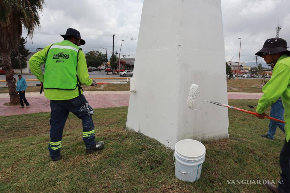 $!La limpieza y pintura de espacios tiene el objetivo de ofrecer espacios públicos limpios, seguros y dignos para la ciudadanía.