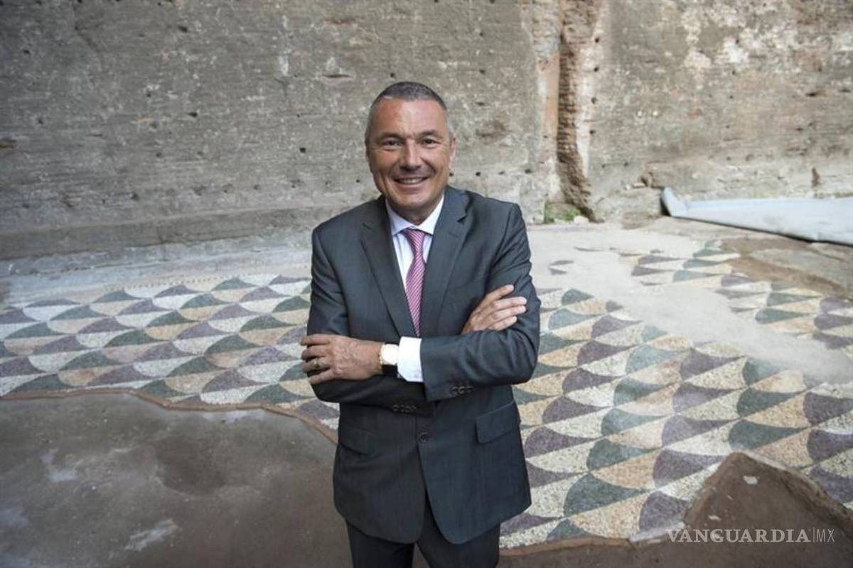 Las termas romanas de Caracalla rescatan parte del milenario mosaico de su gimnasio