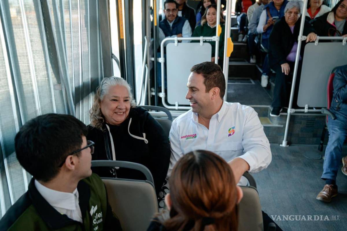$!Javier Díaz señaló que el programa ha permitido mejorar la movilidad y generar ahorros para las familias usuarias del transporte público.