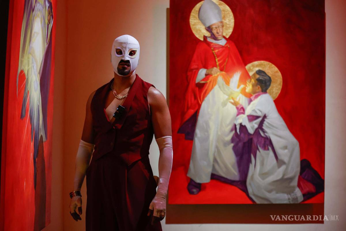 $!¡Y soporten! Fabián Cháirez inaugura ‘La segunda venida del Señor’ en la Ciudad de México