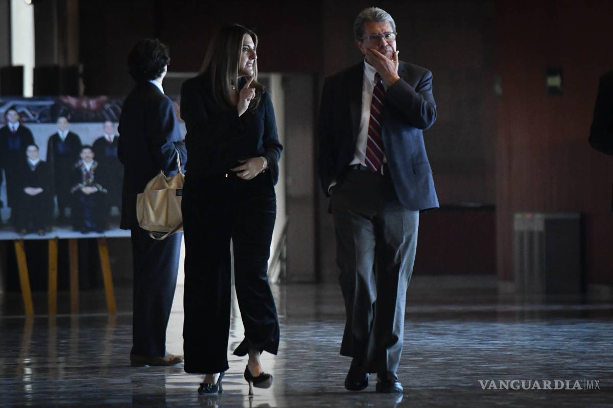 $!Ricardo Monreal, diputado y coordinador del grupo parlamentario de Morena en Diputados, consideró complicado que pase la reforma sin apoyo del Verde y PT.