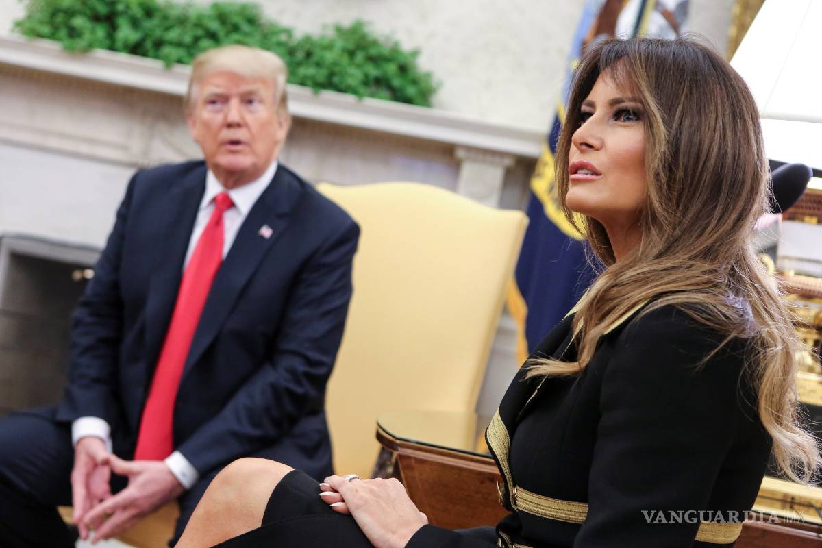 Melania Trump apoya a estudiantes que piden control de armas