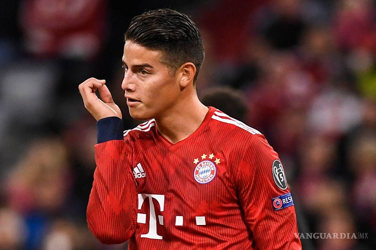 James Rodríguez tuvo ataque de ira en el vestidor del Bayern Múnich
