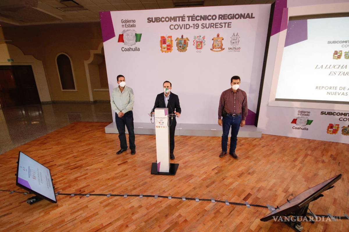 Anuncian Saltillo, Ramos Arizpe y Arteaga reapertura de gimnasios, albercas y bares