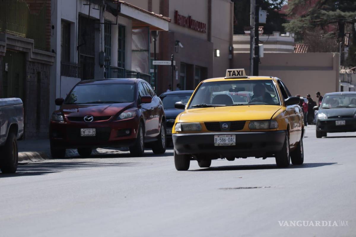 Saltillo: en análisis sistema de seguridad para la protección de taxistas y pasajeros