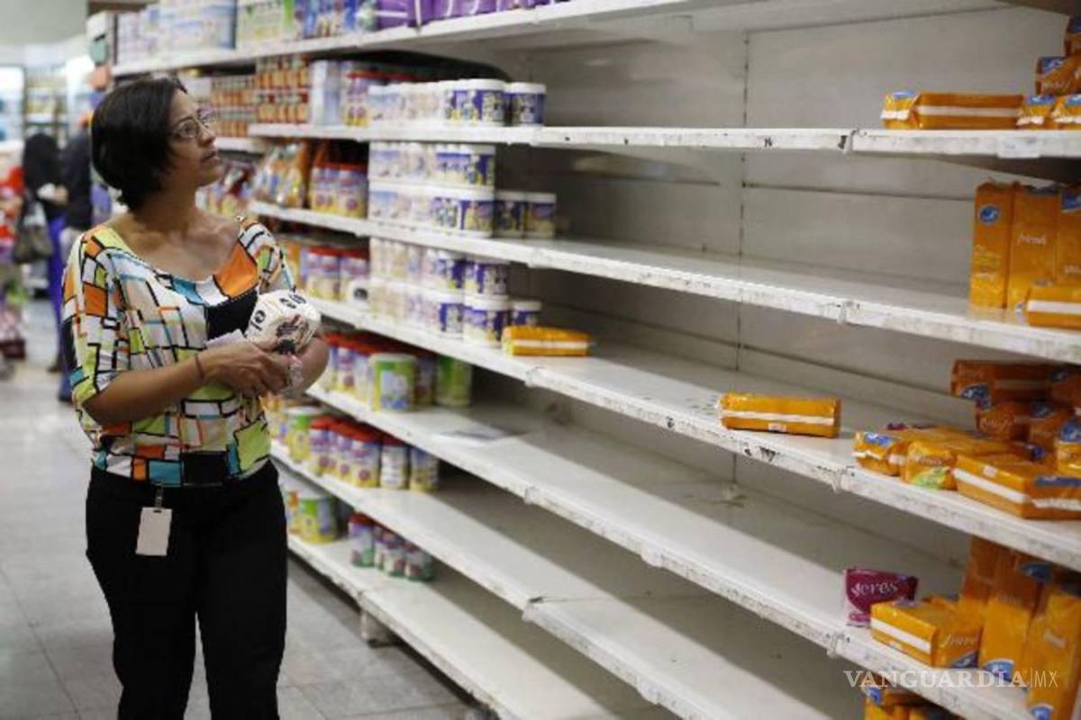 $!Anaqueles vacíos en las tiendas venezolanas.