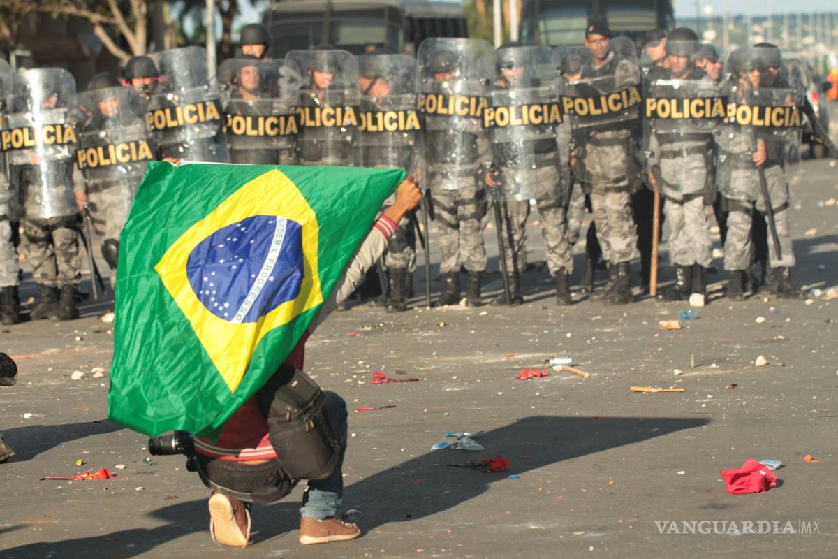 Protestas contra Michel Temer en Brasilia dejan 49 heridos