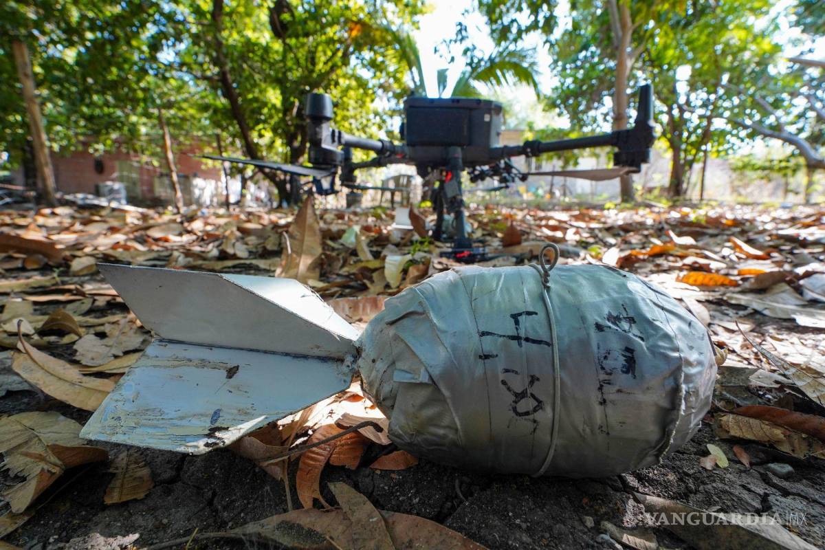 En 12 estados de México se masifica el crimen con uso de minas y drones