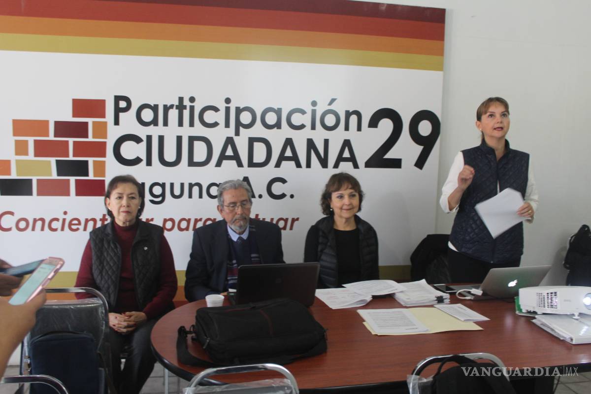 $!Cuestiona ONG de La Laguna plan financiero del Estado para 2019