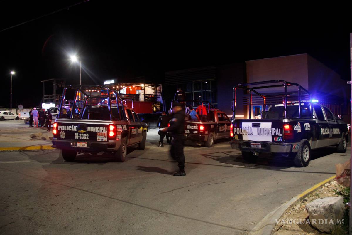 Se registra riña en bar de Saltillo