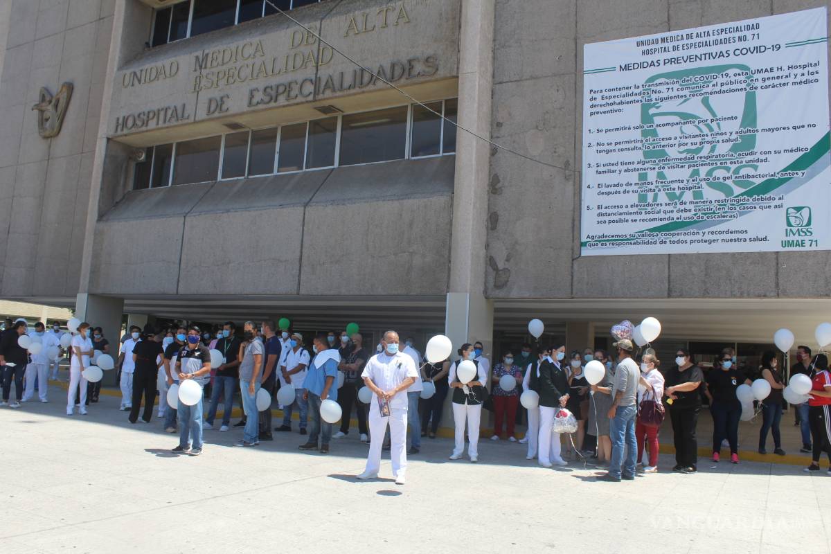 Compañeros del IMSS despiden a trabajadoras asesinadas en Torreón