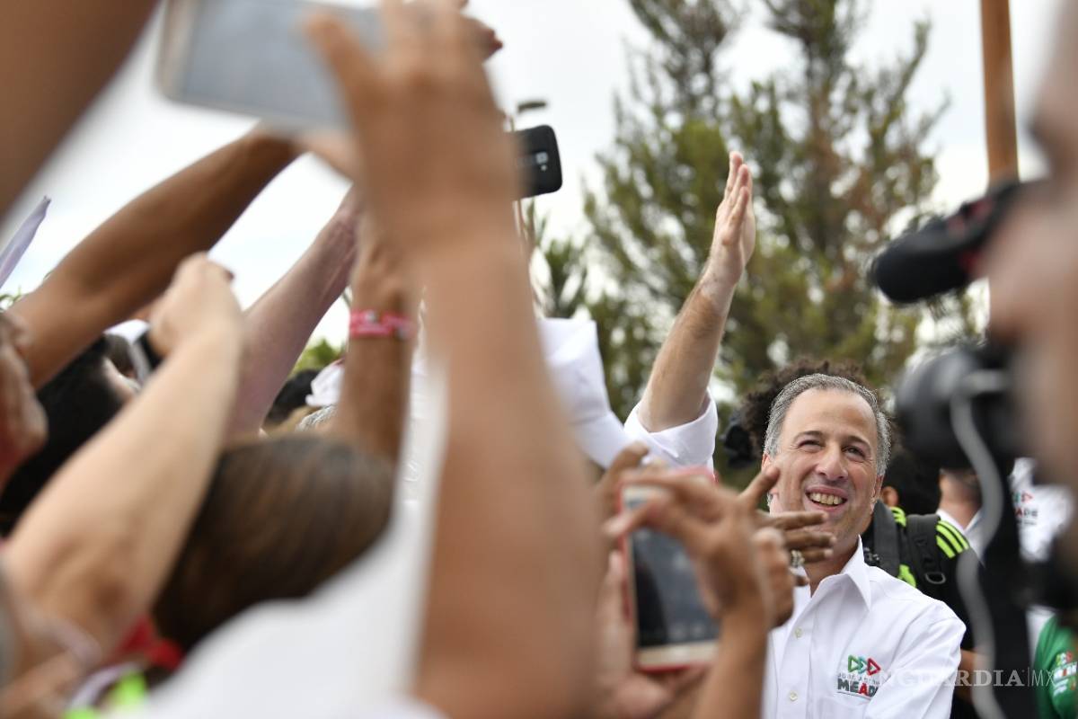 $!Meade se compromete a reforzar la seguridad de México durante cierre de campaña en Saltillo