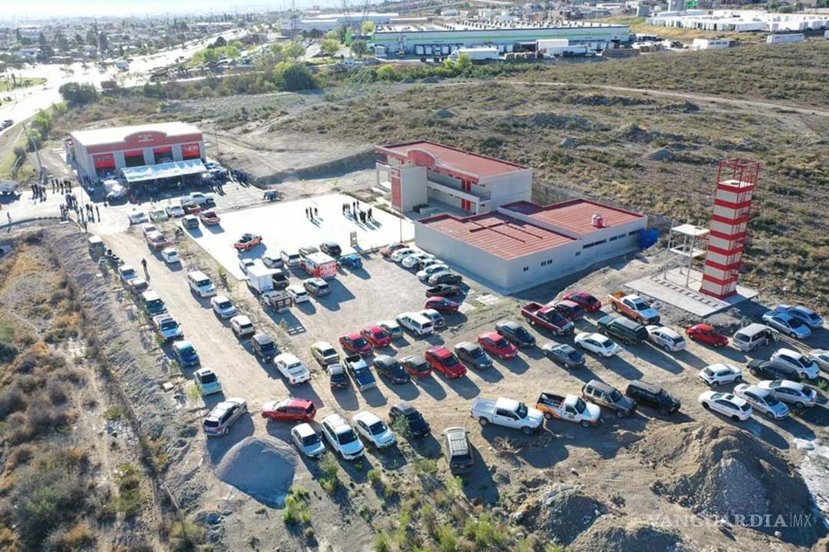Inauguran en Saltillo la Estación Poniente de Bomberos