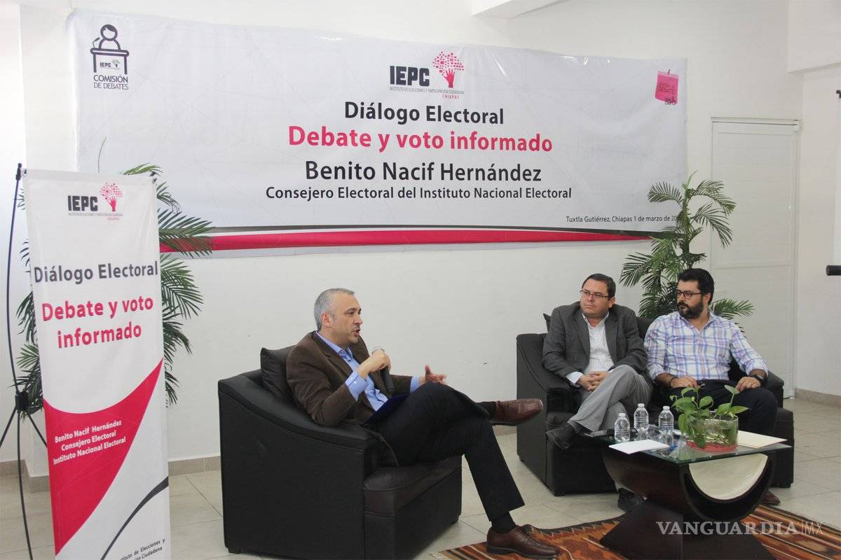 INE garantiza equidad y piso parejo en elecciones: Benito Nacif