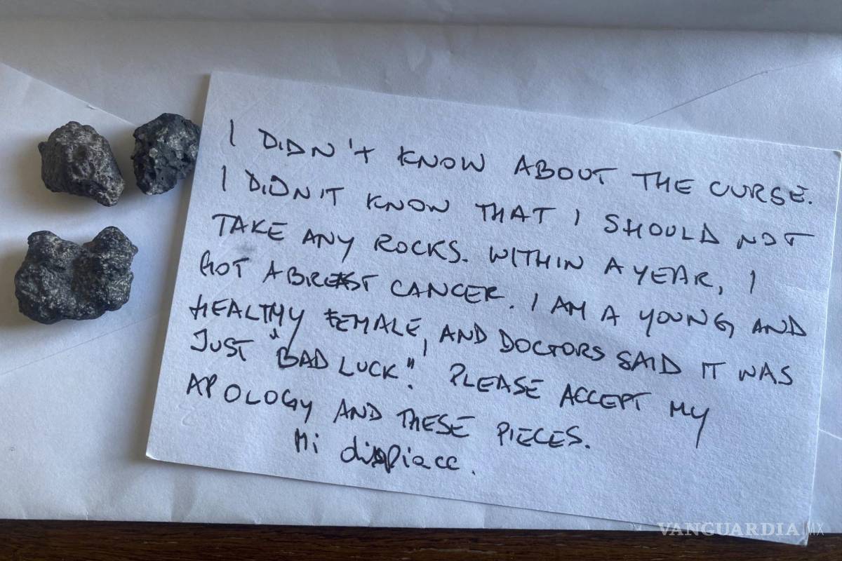 $!No es la primera vez que visitantes del sito arqueológico devuelven los objetos robados durante su visita.