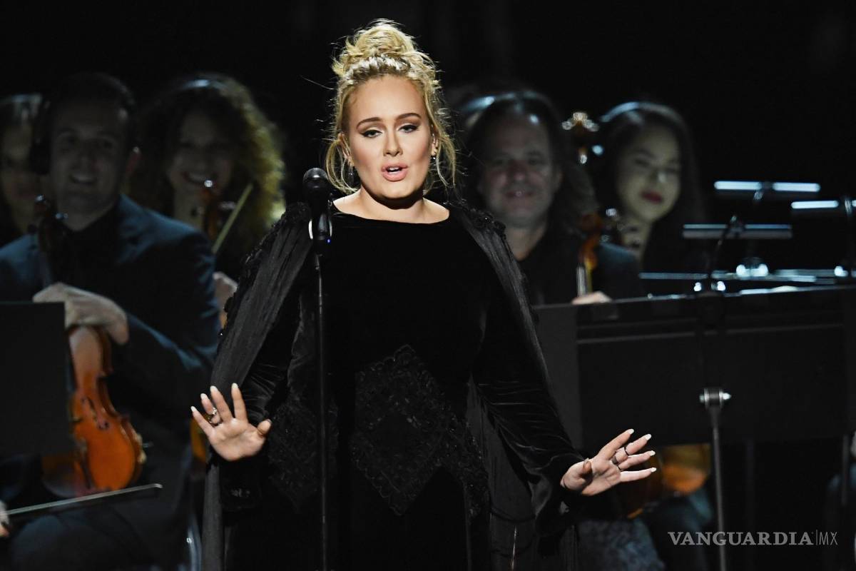 'Fast Love': El tema que no pudo cantar Adele en los Grammys 2017